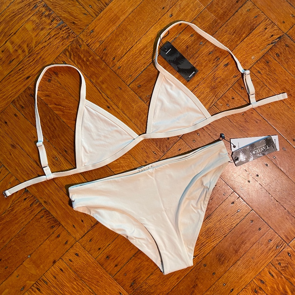 NWT Tavik Bikini Set Cream